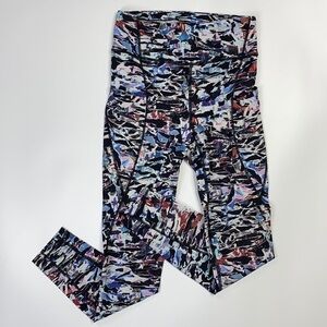 Lululemon Break Free Tight Culture Clash Starlight 25" Size 6